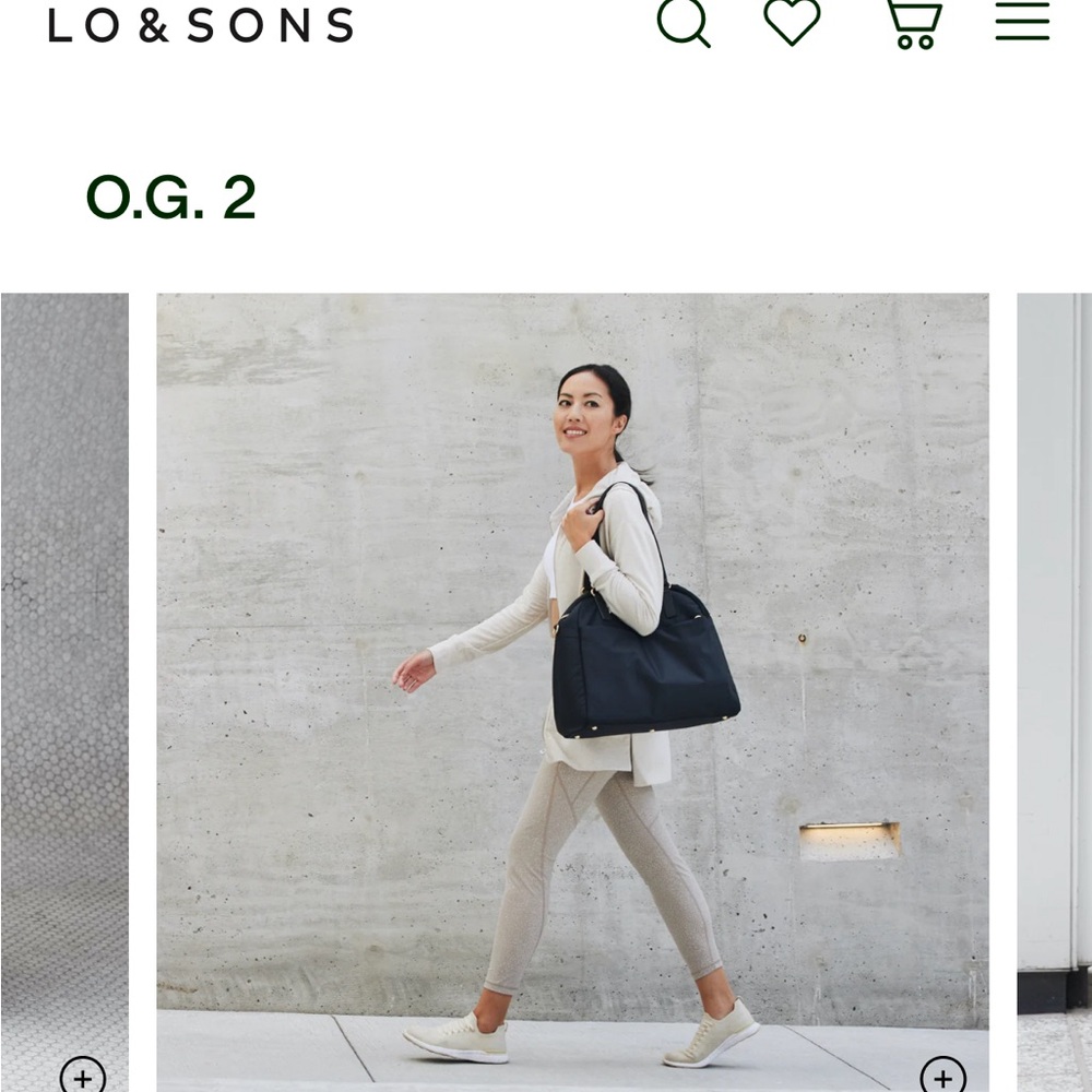 Like new Lo & Sons OG 2 bag